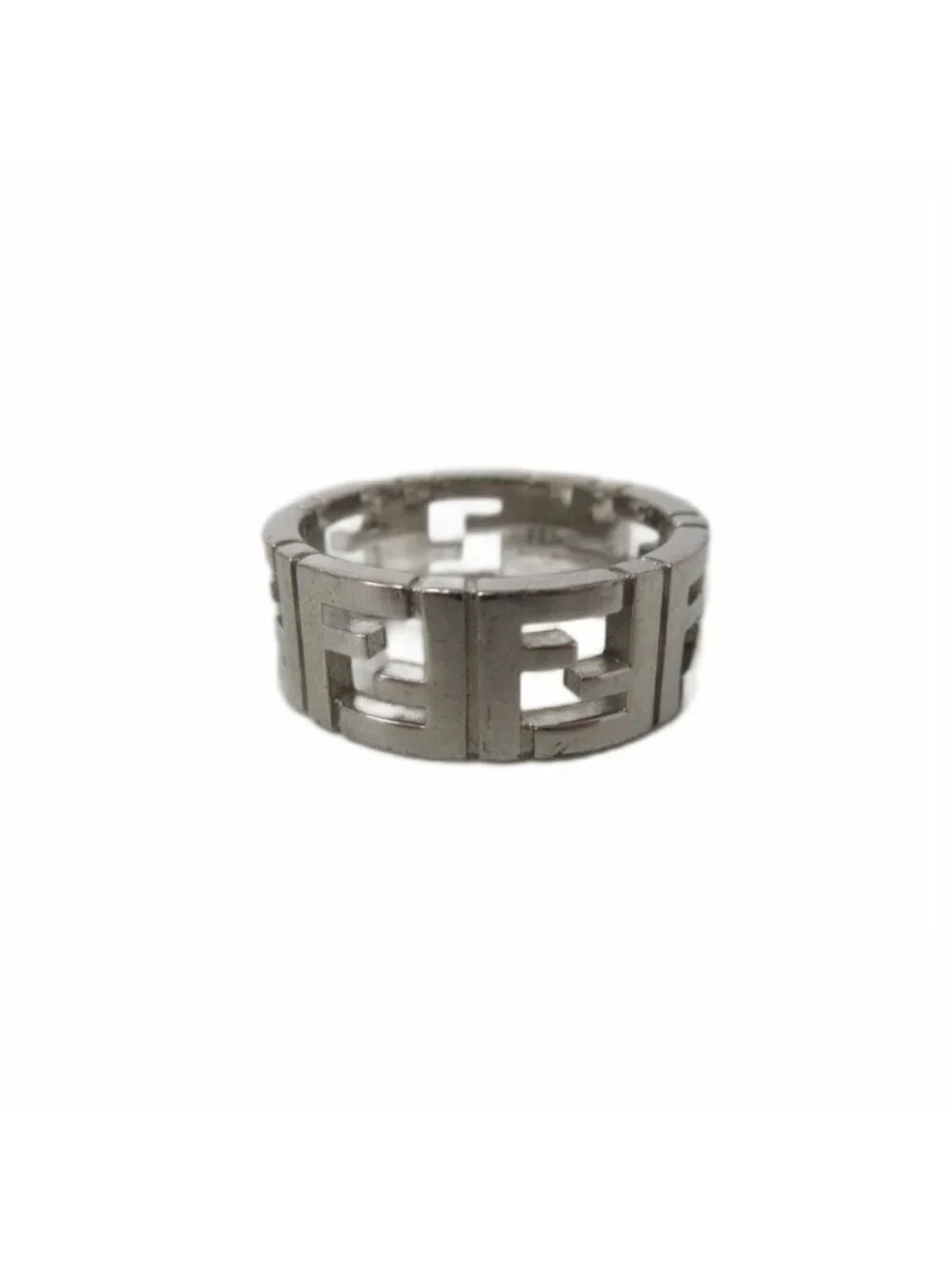 Fendi FF Ring Silver